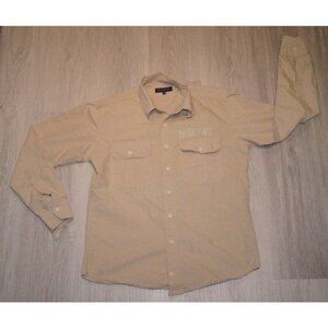 Louis Vuitton Khaki Long-Sleeved Button Shirt